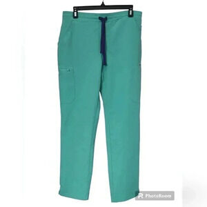 Figs Yola Skinny Scrub Pants™ limited color "aqua"